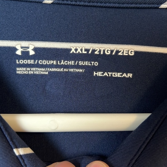 UNDER ARMOUR // MENS POLO LOOSE FIT HEATGEAR - Picture 4 of 6
